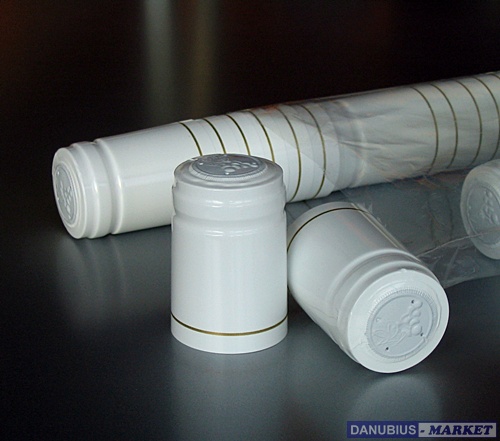 PVC kapszula D33 mm fehér