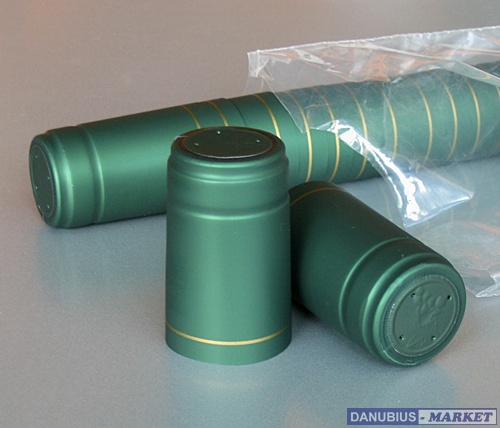 PVC kapszula D31 mm zöld