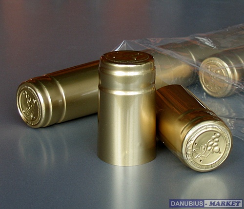PVC kapszula D31 mm aranyszínű