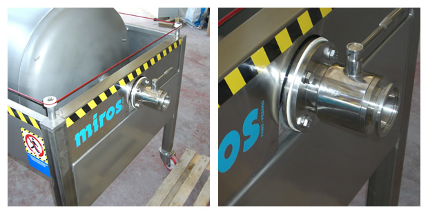 BIJOU félmembárnos szőlőprés végfeltöltő